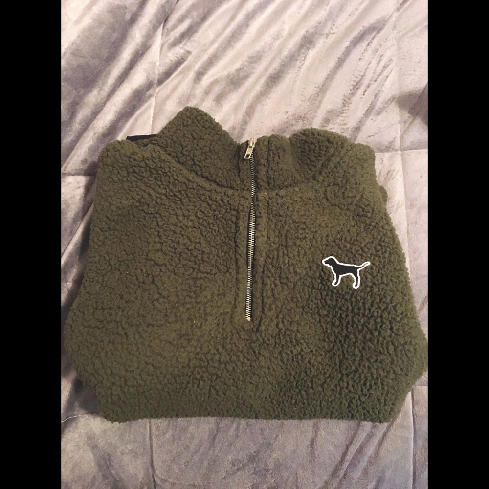 Victoria’s Secret Pink Sherpa Pullover